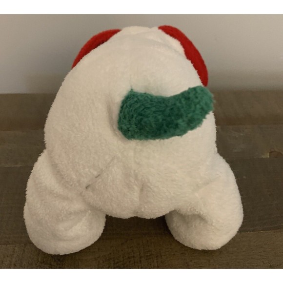 Ty Pluffies Frost the Holiday Puppy Plush Bean Christmas Lot of 2 NO TUSH TAGS - Picture 11 of 13